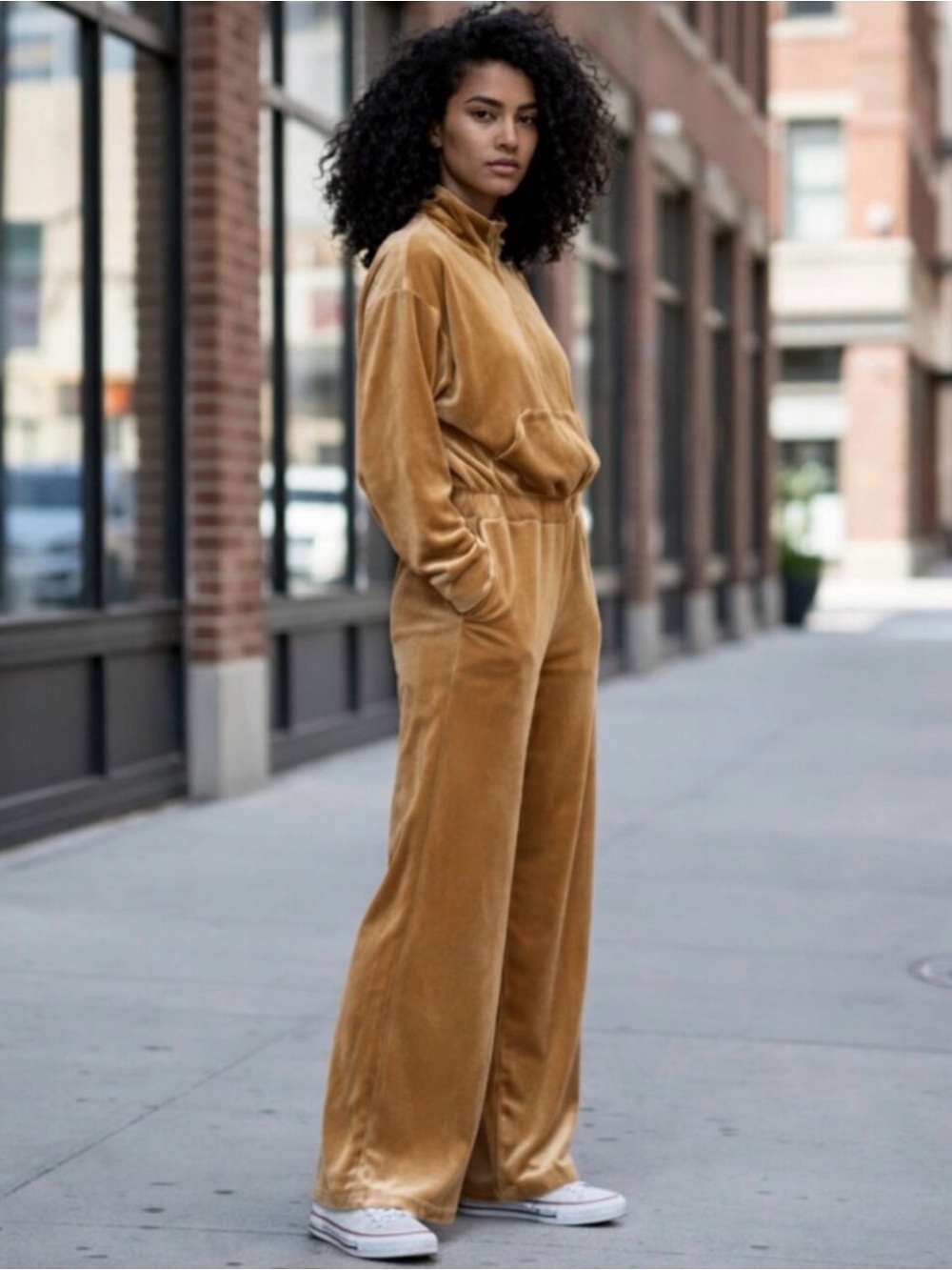 Fabletics Velour Jumpsuit